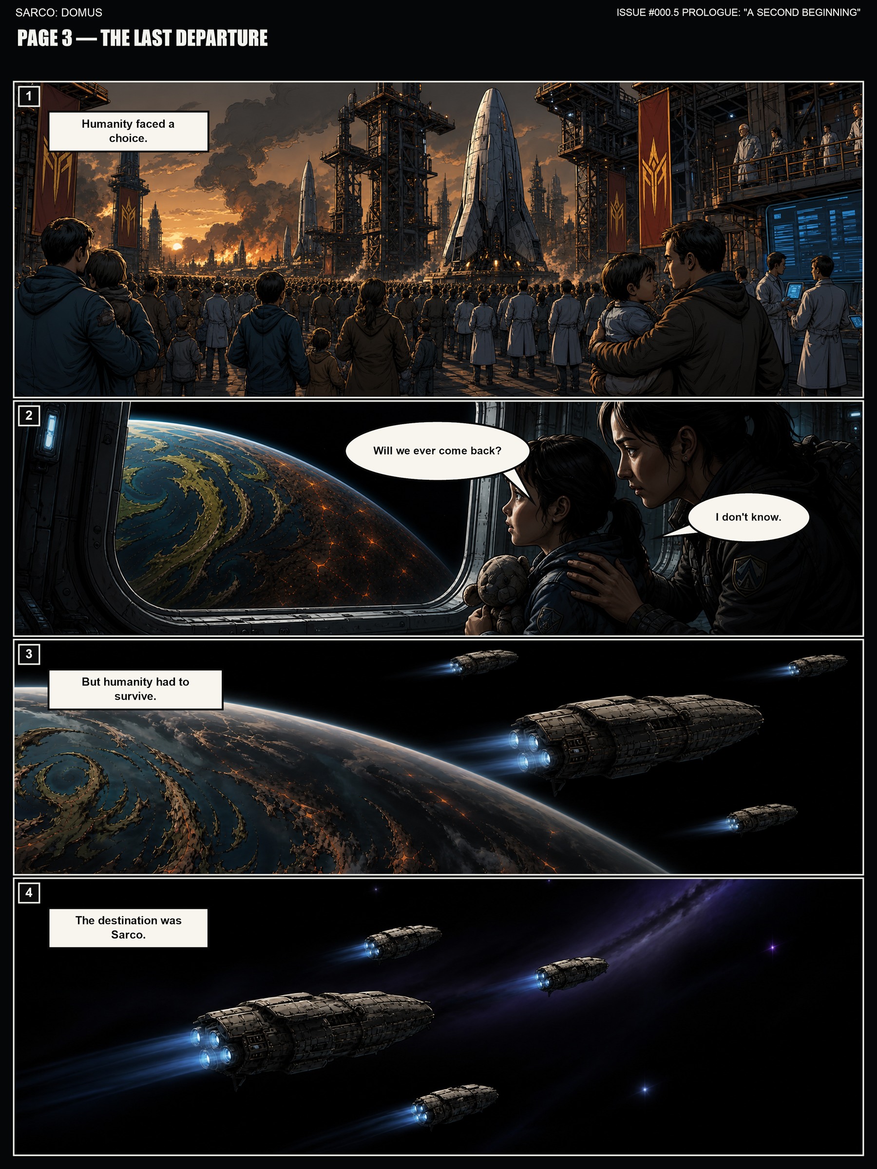 Page 3: The Last Departure