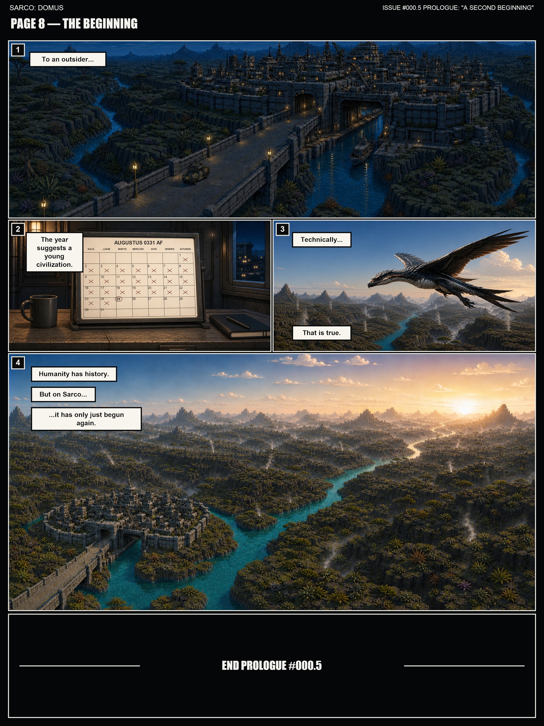 Page 8: The Beginning